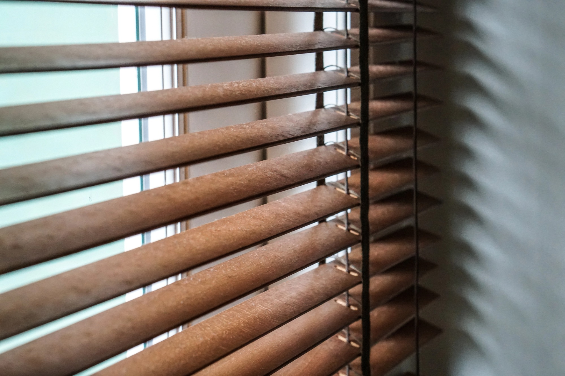 Wood Shades Installed at a home in Canfield, OH